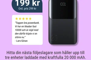 Dagens Deal: 20.000 mAh Powerbank ⚡💥