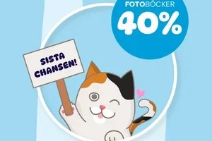 4 dagar kvar! 40% Fotoböcker 🩷