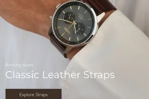 The Return of Our Classic Leather Straps