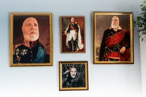 Visste du att du kan rama in en canvastavla?