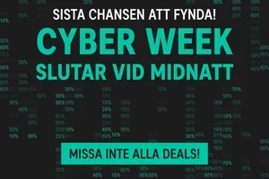 Bara timmar kvar av Cyber Week! ⏳