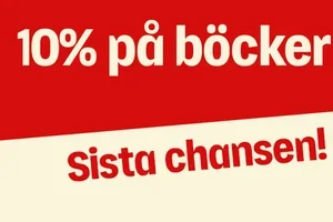 Sista chansen: 10% på böcker idag!
