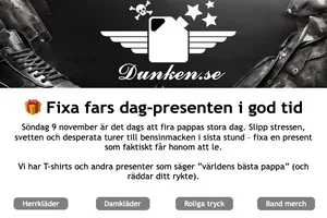 Fars dag närmar sig!! 🥶