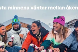 Samla vännerna för vinterns skidresa ❄️