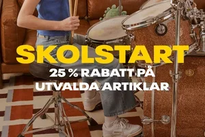 25 % rabatt på skolstartens modeller