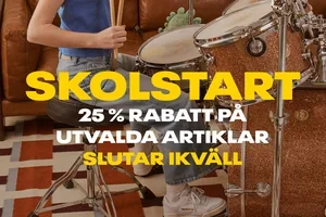 Sista dagen: 25 % rabatt slutar i kväll