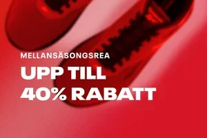 Mellansäsongsrea: upp till 40% rabatt på höstens lager-på-lager