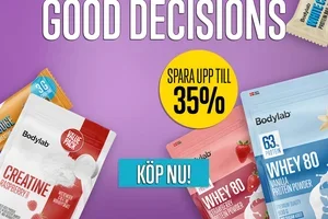 Fri frakt och upp till 35 % rabatt