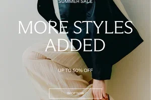 More Styles Added to Summer Sale