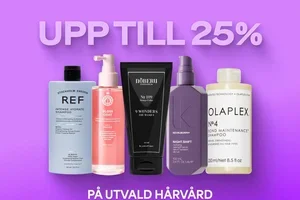 Upp till 25% på hårvård + gåvor på köpet