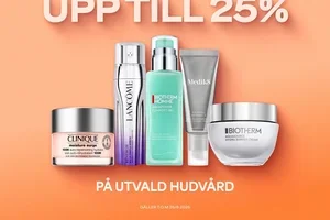 Sista chansen: upp till 25% på hudvård
