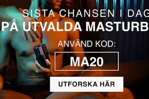 Sista dagen: 20% på utvalda masturbatorer ⌛