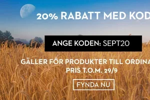 En höstpresent till dig: 20% 💖