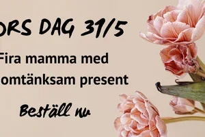 Glömt mors dag? Vi har fina sista minuten-presenter