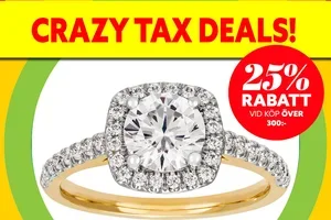 CRAZY TAX DEALS – 25% RABATT!