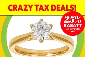 25% RABATT HELA HELGEN