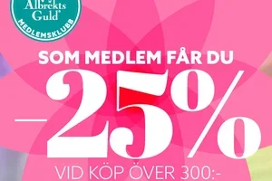Nu eller aldrig! Sista dagen med 25% rabatt