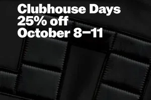 Last Chance: Clubhouse Days 25% Off