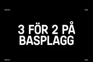 BÄSTSÄLJARE: 3 FÖR 2 PÅ BASPLAGG