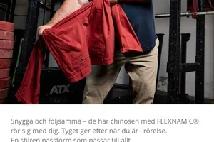 Superelastiska 5-ficksjeans endast 539 kr👖