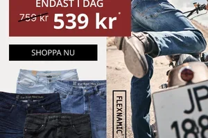 🔔 Spara upp! Superelastiska 5-ficksjeans endast 539 kr👖