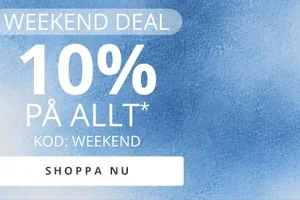 Tidsbegränsat erbjudande: 10% rabatt på ALLT 🔥