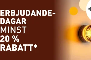 Nya Erbjudandedagar: 20% extra rabatt på över 800 produkter