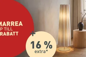 Sista veckan: extra 16 % rabatt!