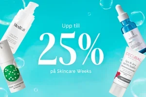 Upp till 25% på hudvård 💦