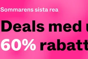 Endast idag: Upp till 60% rabatt