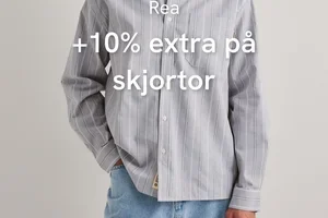 Rea – nu med 10% extra på skjortor