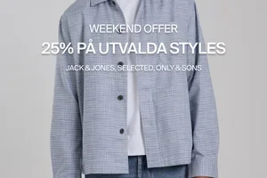 25% på utvalda styles