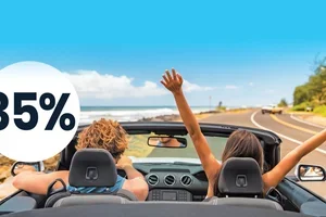 Spara upp till 35% på biluthyrning världen över 🚗