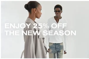 Enjoy 25% off new season styles