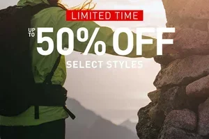 Still time: up to 50% off