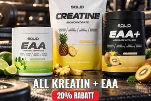 Idag är SISTA DAGEN med 20% på Kreatin & EAA