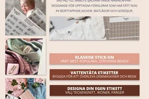 🏷️ Namnlappar som sitter fast