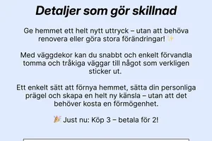 Ge liv åt dina väggar! 🖼️