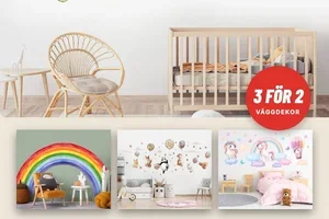 3 för 2 på väggdekorer – ge väggen nytt liv