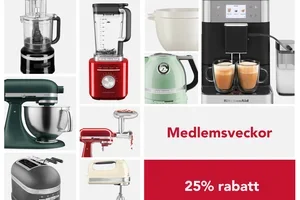 Få 25 % rabatt under medlemsveckorna