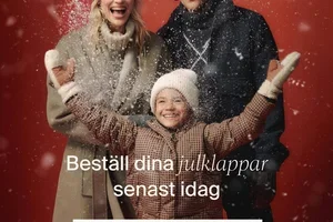 🎁 Beställ dina julklappar senast idag!