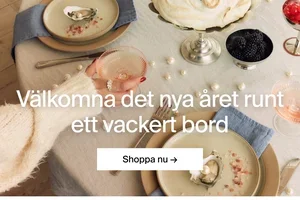 Välkomna det nya året med en vacker dukning ✨