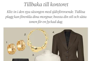 Tillbaka till jobb, tillbaka med stil 💼