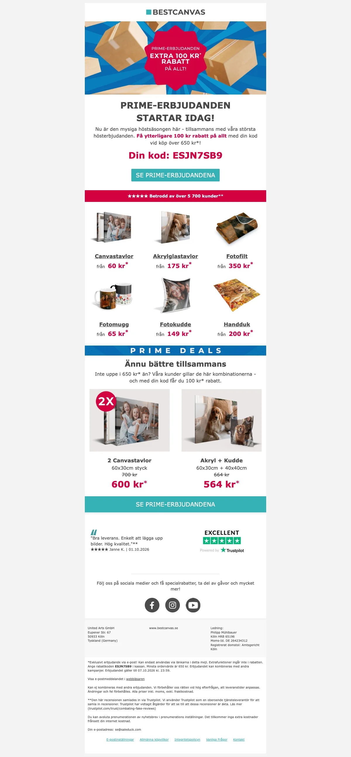 Marketing proof