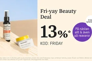 Endast idag: 13%* Fri-yay Beauty Deal ✨