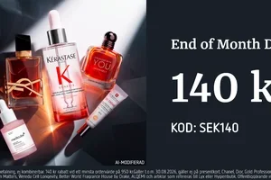 End of Month Deal: 140 kr* rabatt till dig 😍