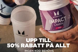 Upp till 50% rabatt ⏱️