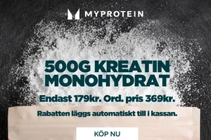 Över 50% rabatt: Maxa styrkan för 179 kr! 🏋️‍♂️