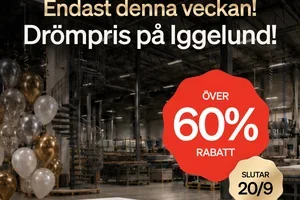 Över 60 % rabatt på vår bästsäljande ramsäng!