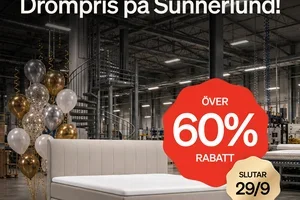 🔥 Över 60 % rabatt på kontinentalsäng!